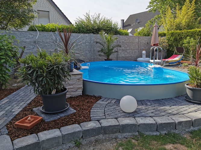 Summer Fun Stahlwandpool Set Exklusiv CANNES Achtform 625 x 360 x 150 cm