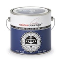 Vorschaubild colourcourage® Premium Wandfarbe matt Navy Blue