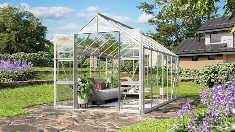 Vitavia Gewächshaus Domus 11500 inkl. 4 Dachfenstern - 11,5 m²