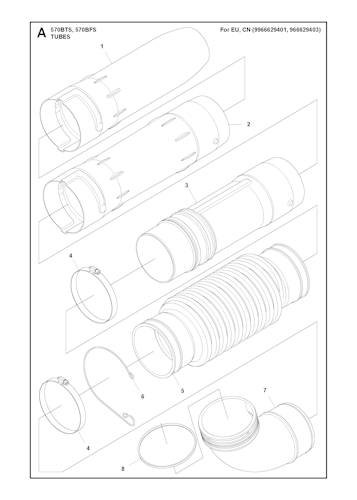 Husqvarna Blasgeräte 570 BTS, 220628-20190100001 and up