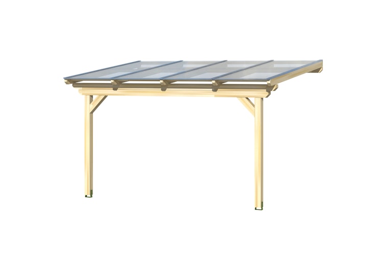 Skan Holz Terrassendach Ancona Leimholz o. Mittelpfosten 434 cm