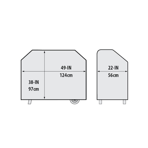 Broil King Schutzhülle Pellet Crown/Baron 500