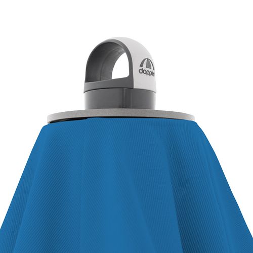 doppler Pendelschirm EXPERT 300 x 300 cm, Aluminium Silber / 100 % Polypropylen 220 g/m²