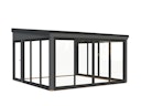 Vorschaubild Palmako Glashaus Lumi 16,6 m² (Wintergartenanbau) - Slide Plus