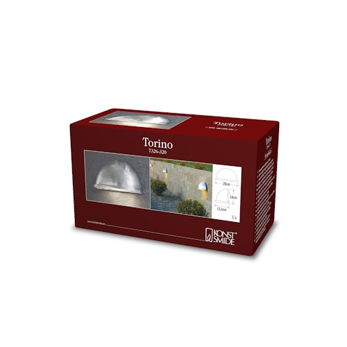 Konstsmide Wandleuchte Torino groß, versch. Farben