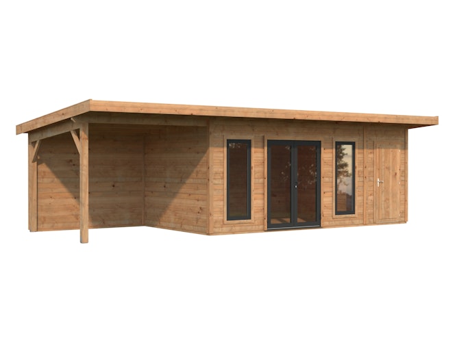 Palmako Gartenhaus Aurelia 16,7+7,9 m² - 44 mm