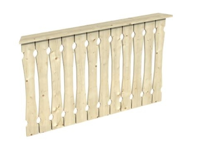 Skan Holz Brüstung Balkonschalung zu Pavillon Nice