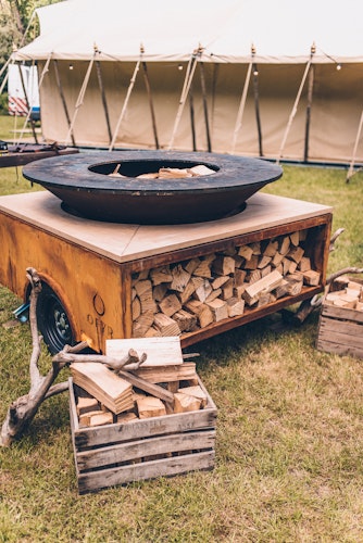 OFYR Plancha Grill Trailer Corten