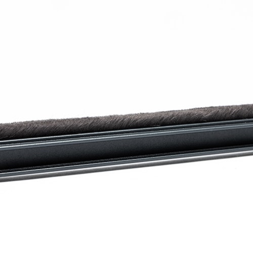 Telluria Zugluft-Bürstenprofil und Stopper für Glasschiebewand Singolo 4836