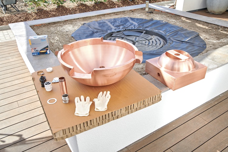 Oase Kupferschale Rund 60