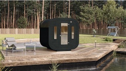 Wolff Finnhaus Design Saunahaus Luago 2x2 Art 2