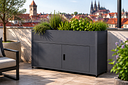 Vorschaubild KGT Hochbeet UrbanGrow L-Space inkl. Stauraum - B 159 x T 51 x H 86 cm