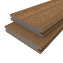 Vorschaubild NewTechWood Deluxe Vintage WPC-Terrassendiele Massiv Teak  23 x 138 mm