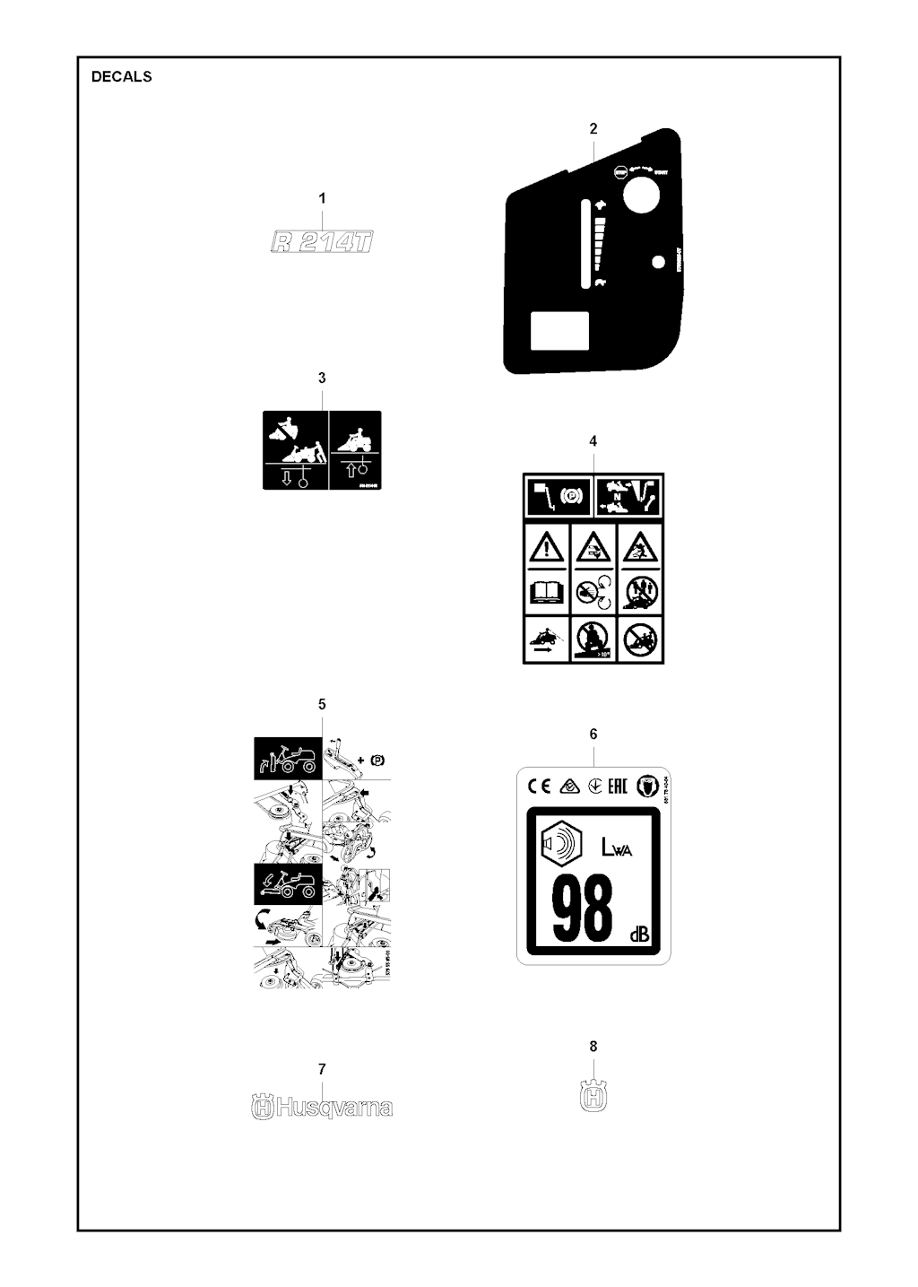 Explosionszeichnung Ersatzteile