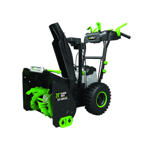 EGO Power Schneefräse SNT2400E inkl. 2x Akku BA4200T + 2x Ladegerät CH5500E