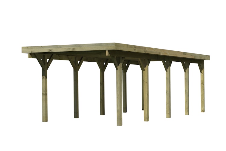 Karibu Carport Einzelcarport Classic Einzel 3 - kesseldruckimprägniert