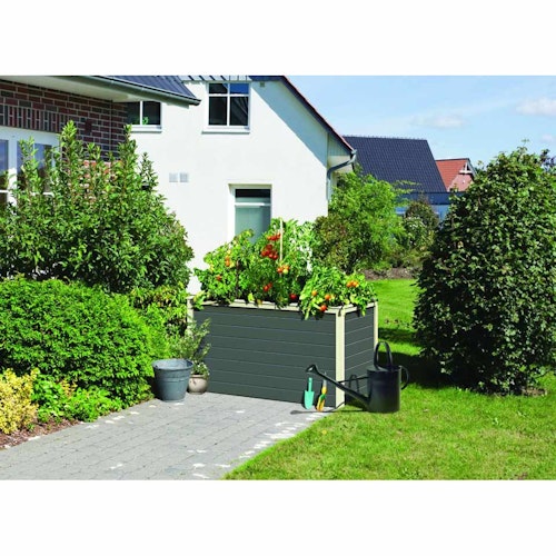 Karibu Hochbeet 2 - 835 l Fassungsvermögen, 19 mm Wandstärke