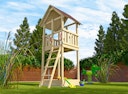 Vorschaubild Weka Tabaluga Drachenturm 816 E mit Satteldach und Sandkasten