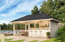 Vorschaubild Palmako Pavillon Bianca 16,6 m² Set 3