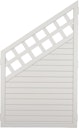 Vorschaubild T&J LIGHTLINE Kunststoff Zaun Ranki Ecke links 900 x 1500/900 mm, weiß