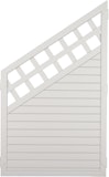 T&J LIGHTLINE Kunststoff Zaun Ranki Ecke links 900 x 1500/900 mm, weißZubehörbild