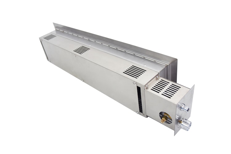 Gardenforma Einbau Gasbrenner für Gas Feuerstelle - rechteckig