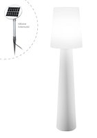 8 seasons design Solar LED-Stehleuchte No. 1, 160 cm, weiß