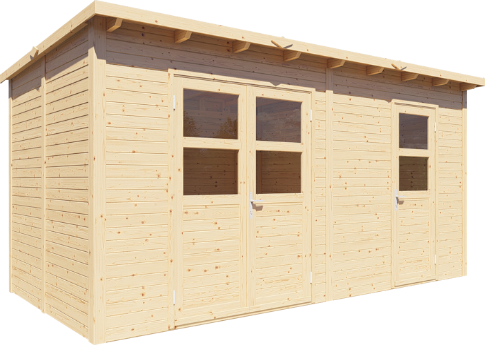 Bertilo Gartenhaus Laisholm 2 - 19 mm