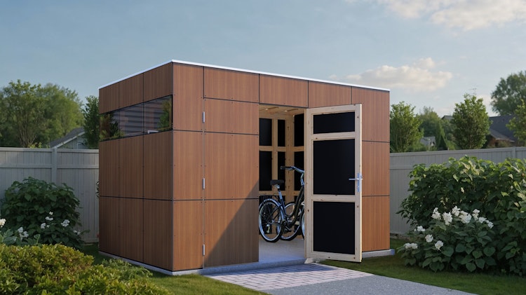 Bertilo Gartenhaus HPL 2 - 6 mm