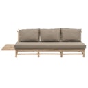 Vorschaubild Apple Bee Kissen-Set für Loungesofa TWIGGY 244, Olefin (100 % Polypropylen) Taupe - Abverkauf