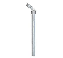 Alberts® Zaun-Strebe Ø34 mm / Schelle Ø42 mm - feuerverzinkt