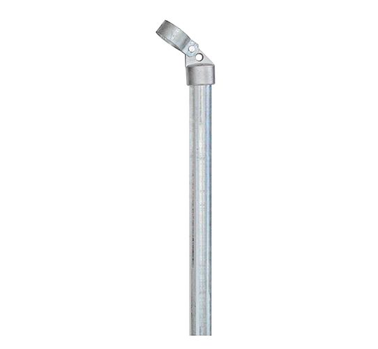 Alberts® Zaun-Strebe Ø34 mm / Schelle Ø42 mm - feuerverzinkt