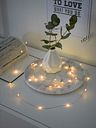 Vorschaubild Konstsmide Weihnachtsbeleuchtung  Micro LED Lichterkette kupferfarben Draht