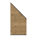 TraumGarten SYSTEM Holz Thermo Massiv Zaun-Anschluss-Set 91 x 184 auf 94Zubehörbild