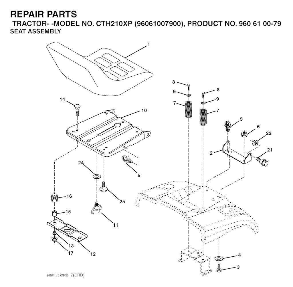Explosionszeichnung Ersatzteile