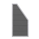 Vorschaubild TraumGarten Design WPC Alu Anschluss Rahmen Silber 900 x 1800/900 mm