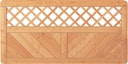 Vorschaubild T&J SKAGEN Rank Sichtschutzzaun Lärche 1800 x 900 mm