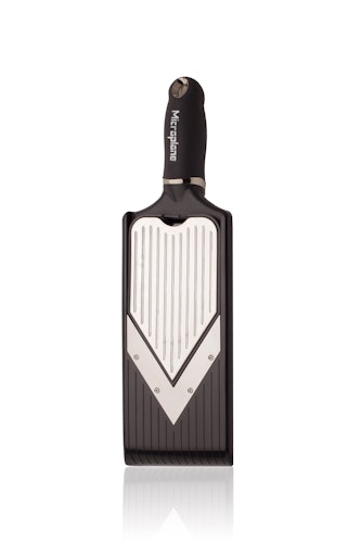 Microplane V-Hobel mit Julienne Einsatz SPECIALTY Schwarz