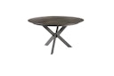 Vorschaubild Diamond Garden Tisch LYON Ø 138 cm, Edelstahl Dunkelgrau / HPL