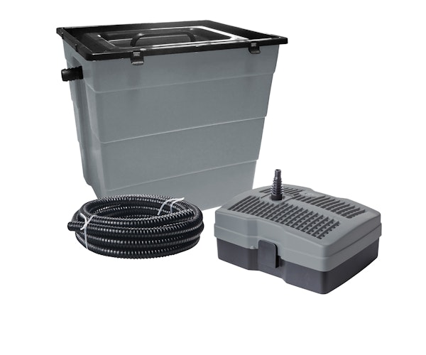 Heissner SMARTLINE Teichaußenfilter mit UVC-Pumpe 1000 l/h (HLF6000-00)