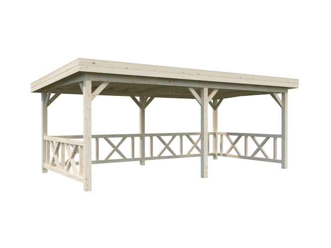 Palmako Carport/Pavillon Connect Lenna 16,6 m² Set 307