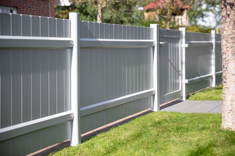 TraumGarten Alu-Vorgartenzaun Squadra