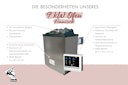 Vorschaubild Karibu 9 kW Saunaofen finnisch anthrazit inkl. Steuergerät EASY weiß - Sparset