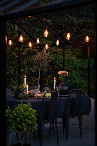 Konstsmide Ganzjahresbeleuchtung  LED Biergartenketten System Erweiterung 3