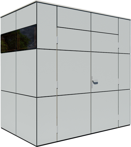 Bertilo Gartenhaus HPL Mini - 6 mm