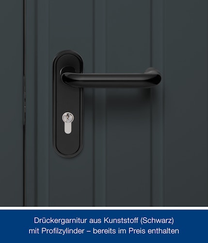 Hörmann Metall-Gerätehaus EcoStar EuroLine mit Satteldach