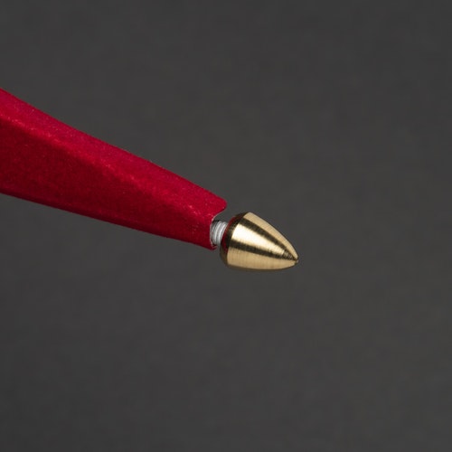 Konstsmide Weihnachtsbeleuchtung  Roter Papierstern rotem Samt perforiert