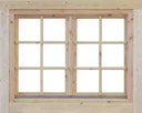 Vorschaubild Wolff Finnhaus Doppel-Fenster Alina 28/34/40 mm isolierverglast