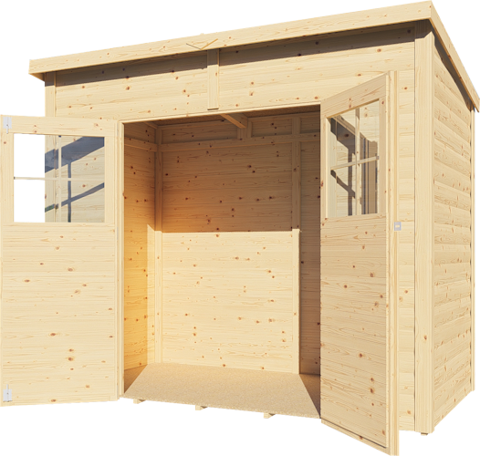 Bertilo Gartenhaus Alster 2 - 19 mm