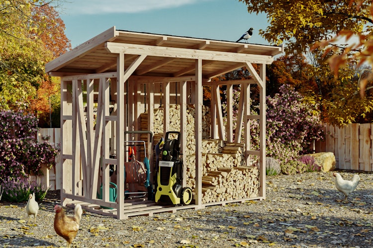 Skan Holz Holzunterstand Max 1